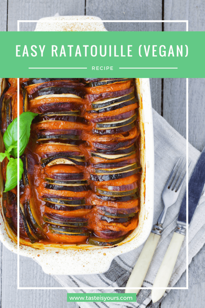 Easy Ratatouille - (delicious and VeGaN)