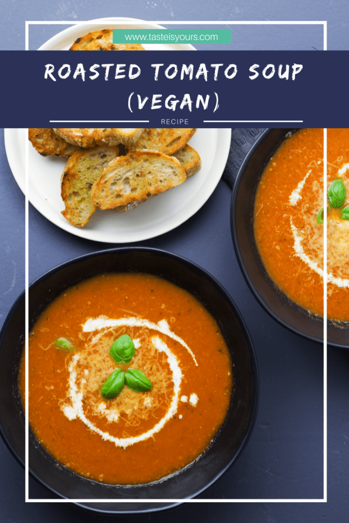 Best oven-roasted tomato soup with VeGaN Parmesan. 8 Best oven-roasted tomato soup with VeGaN Parmesan.