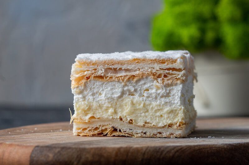 Papal cream cake - Polish dessert