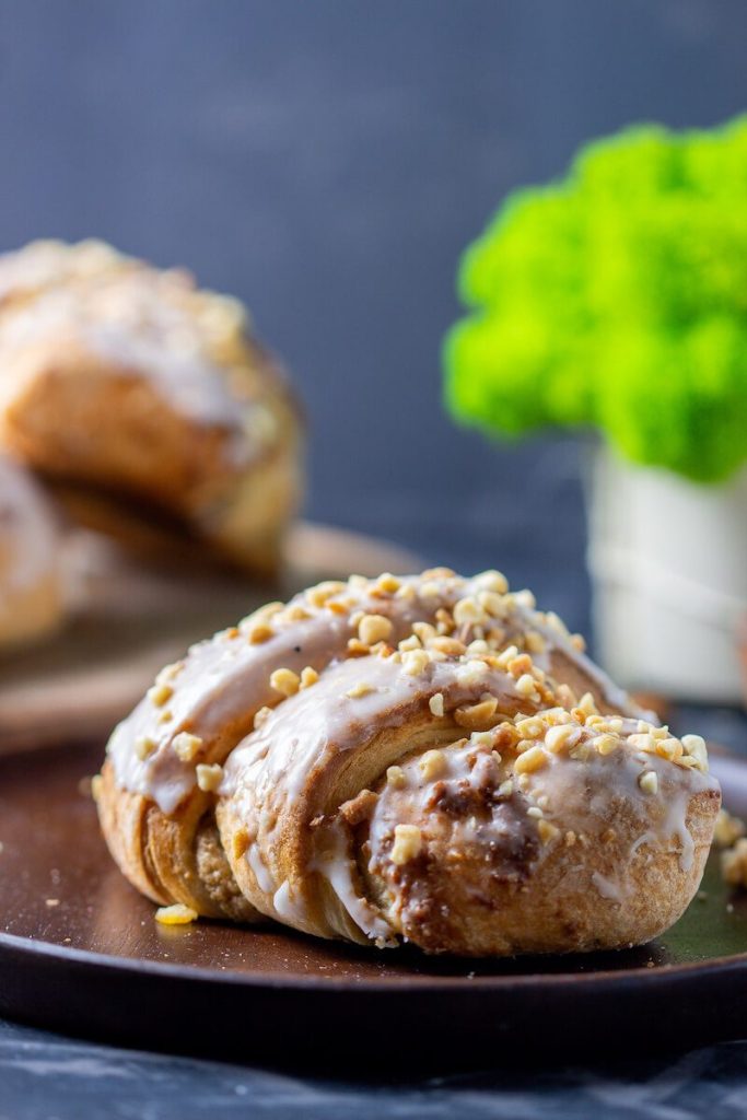 St. Martin’s croissant. The real Polish classic and one of the most delicious Polish desserts. (Rogal Świętomarciński).