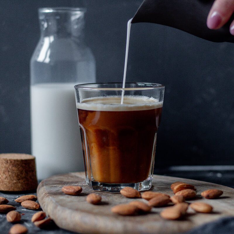 How to make easy almond milk from roasted almonds? 2