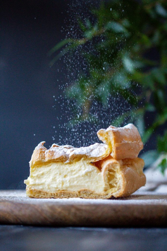 Traditional Karpatka - one of the most popular Polish desserts. 3 Traditional Karpatka - one of the most popular Polish desserts. 2